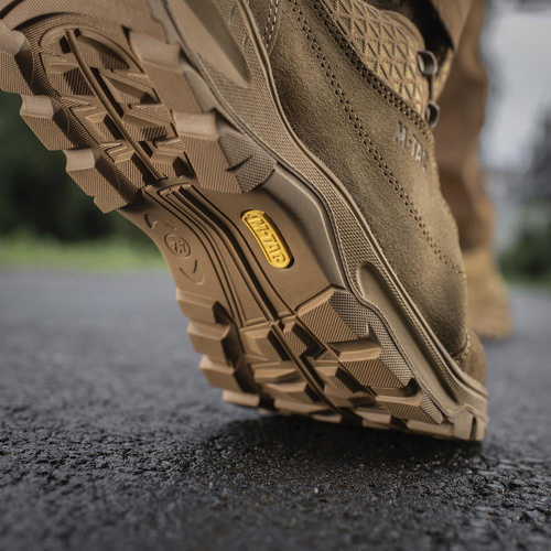 Тактичні черевики M-Tac - Patrol R Vent - Шкіряні - Coyote - 30206005. - Берци - Взуття