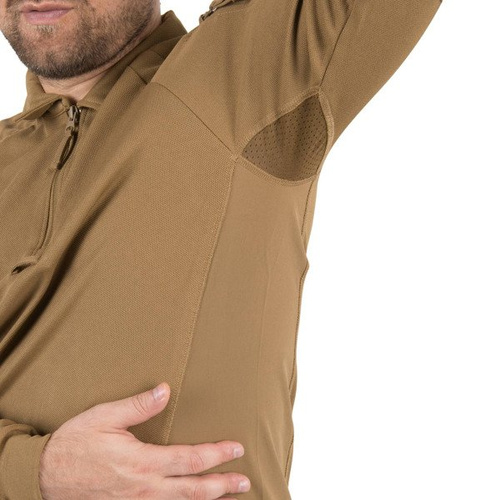 Одяг - Helikon - Сорочка поло Range® - TopCool - VersaStretch - чорний - PD-RNG-TC-01 - Бойові сорочки