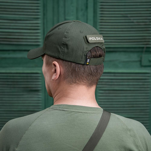 Одяг - M-Tac - Нашивка - Польща 25х80 - Laser Cut Fluorescencyjna - Green/Lum - 51004223 - Нашивки