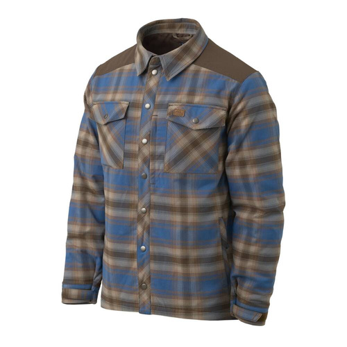 Helikon - Winter Warden Shirt - Forest Blue Plaid - KO-WWS-PB-PK - Тактические рубашки