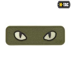 M-Tac - 3D ПВХ Нашивка "Котячі очі" - Оливковий - 51114001