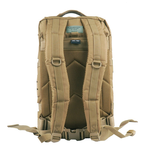 Mil-Tec - Рюкзак Large Assault Pack Laser Cut - Coyote Tan - 14002705 - Mil-Tec - Large Assault Pack Laser Cut - Coyote Tan - 14002705 - Рюкзаки тактичні - Рюкзаки