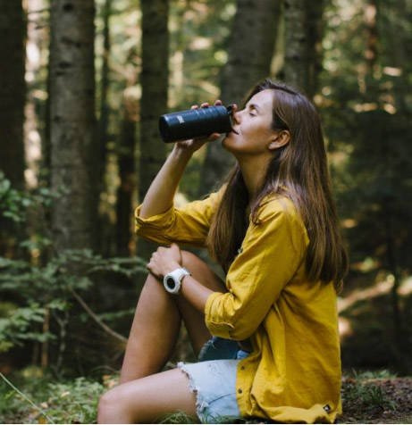 Esbit - Терморужка Majoris - 450 мл - Чорний - MGF450TL-DG. - Термоси і термокружки