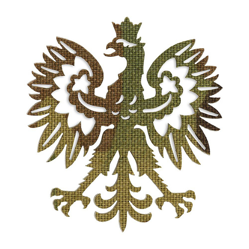 M-Tac - нашивка Polish Eagle Laser Cut - Cordura 500D - Multicam - 51008008 - Нашивки