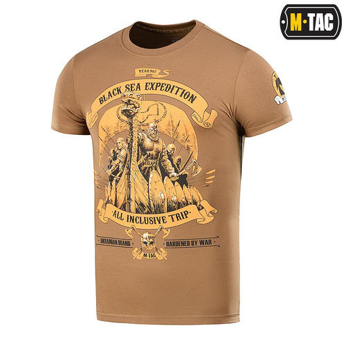 M-Tac - Чоловіча футболка Black Sea Expedition - Coyote Brown - 80025017 - Футболки