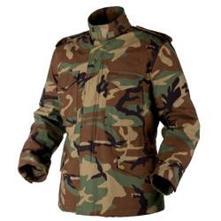 Helikon - Куртка тактична M65 - Woodland - KU-M65-NY-03