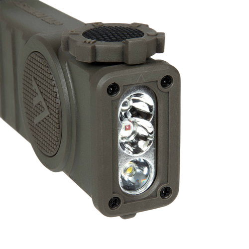 Mactronic - Тактический нашлемный фонарь Storm 1LP - LED RGB - ИК - Olive Drab - THL0051 - Фонарики для шлема