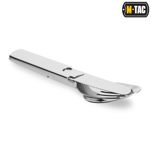 M-Tac - Travel Essentials Small - Steel - Silver - HWCJ001S - Туристические столовые приборы