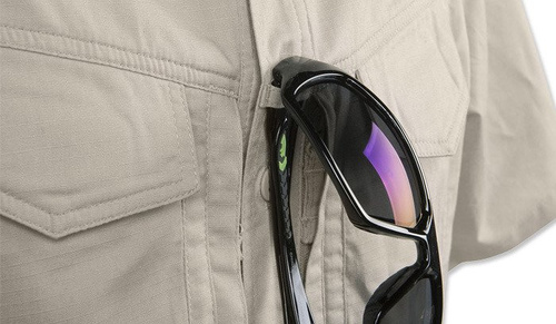 Helikon - Рубашка Defender Mk2 - короткий рукав - PolyCo Ripstop - Olive Green - KO-DS2-PR-02 - Тактические рубашки