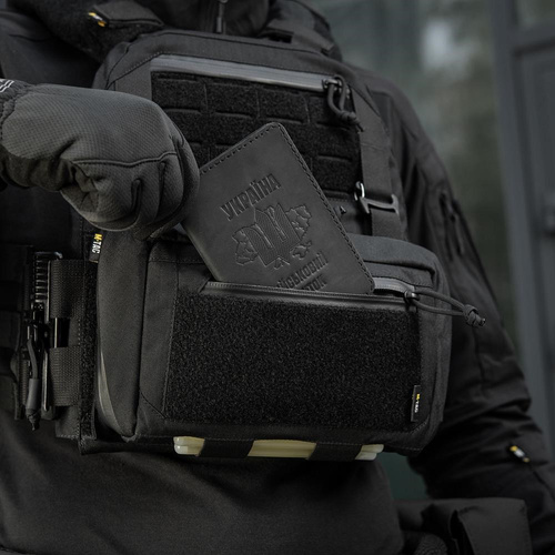 Кемпинг - M-Tac - Тактический карман Admin Large Elite Gen.II - черный - 51650002 - Органайзеры тактические