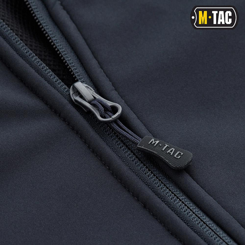 M-Tac - Куртка Softshell з флісовою підкладкою - Dark Navy Blue - MTC-SJWL-DNB - Зимові куртки