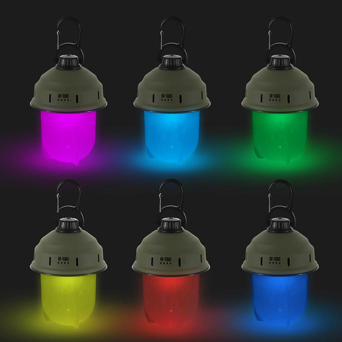 Туристические фонари - M-Tac - Светодиодный перезаряжаемый фонарь для путешествий - Оливковый - MTC-KS078