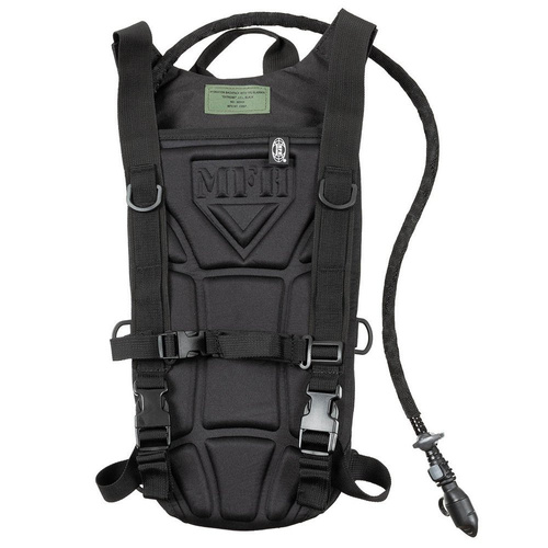 Бутылки для воды, гидраторы, котелки - MFH - Рюкзак Hydration Pack - 2,5 л - черный.