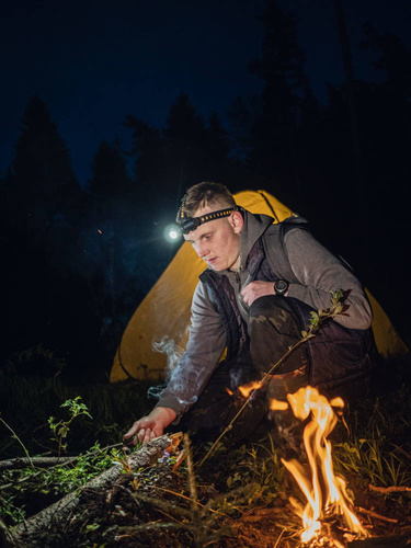 Фонарики - Armytek - Wizard C2 PRO MAX перезаряжаемый фонарь / фара - 4000 люмен - F06701C - Налобные фонари