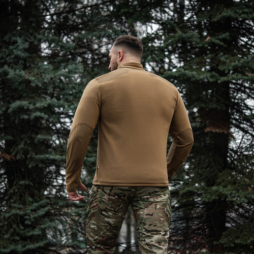 Одяг - M-Tac - Світшот з мікрофлісу Centurion - Pontetorto Fleece - Coyote - 20437005 - Фліси