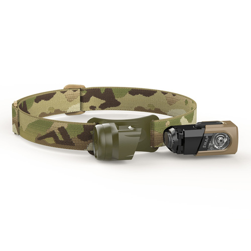 Налобные фонари - Princeton Tec - Налобный фонарь - LED Snap 450 RW Solo - MultiCam - SNSOLO23-MC