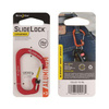 Nite Ize - Карабин SlideLock® Carabiner Aluminum #3 - Czerwony - CSLA3-10-R6