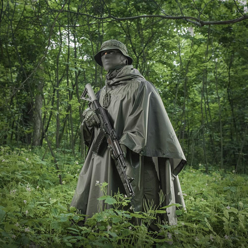 M-Tac - Пончо від дощу - оливкове - 20301001 - Дощовики - Одяг