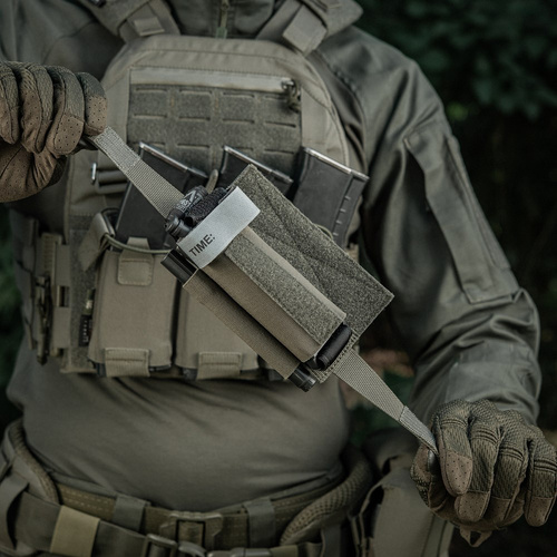 M-Tac - Подсумок для жгута на липучке Gen. 5 - Ranger Green - 10252023 - Подсумки медицинские - Снаряжение