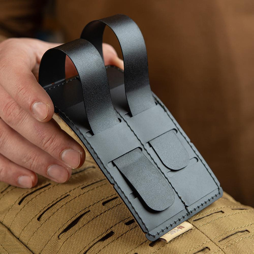 Одяг - M-Tac - Комутаційна панель MOLLE - 80 x 135 мм - Coyote - 10122005 - Нашивки