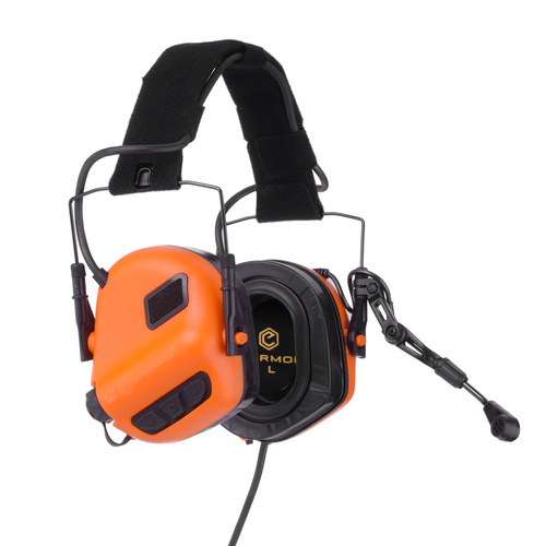 Earmor - Активные слуховые наушники M32 PLUS - Vivid Orange - M32-OG (PLUS) - Рации