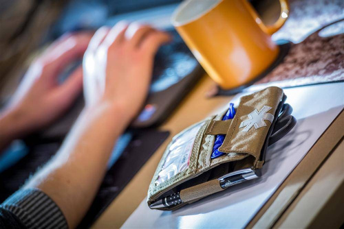 Helikon - Медицинский карман Med Insert® - Cordura® - Adaptive Green - MO-M04-CD-12 - Подсумки медицинские