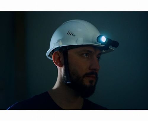 Armytek - Акумуляторний ліхтар / налобний ліхтар Elf C2 - 1100 лм - холодне світло - F05103C - Ліхтарики на голову