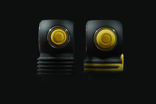 Ліхтарики на голову - Armytek - Акумуляторний світлодіодний ліхтар / налобний ліхтар Elf C1 - тепле світло - 930 лм - F05003W