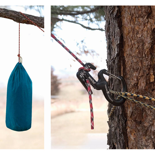 Nite Ize - Зажим карабина рисунок 9 большой - анодированный - C9L-02-01 - Карабины