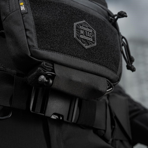 Снаряжение - M-Tac - Грузовой карман для тактического жилета Large Elite Gen.II - Черный - 10249002 - Администраторские подсумки, ID чехлы