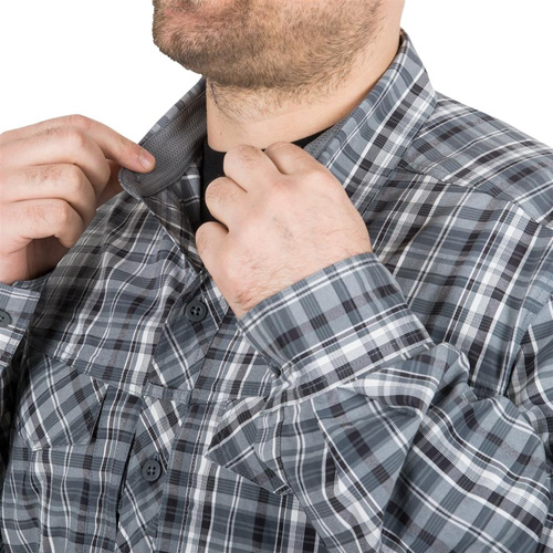 Тактические рубашки - Helikon - Рубашка Defender Mk2 City® - Pine Plaid - KO-DCT-SN-P8201