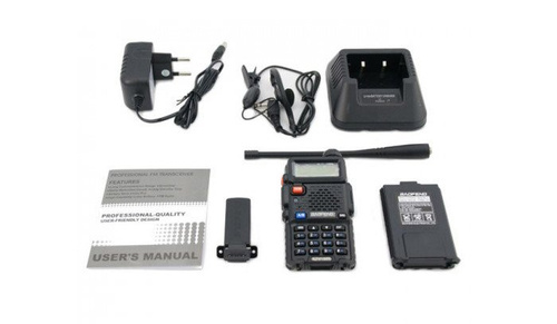 Спорядження - BaoFeng - Радіотелефон VHF/UHF UV-5R HTQ Duobander PTT - 5 Вт - Рації