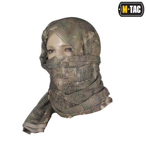 Маскировочные сетки - M-Tac - Камуфляжная шарф из сетки - Camo - MTC-NTSCRF-MC