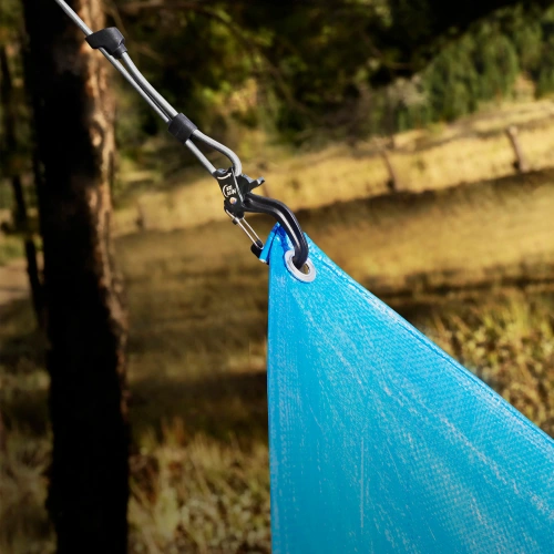 Карабины - Nite Ize - Гнучка мотузка з фіксатором CamJam SlideLock - алюмінієва - Чорний - CJSLB5-01-R3