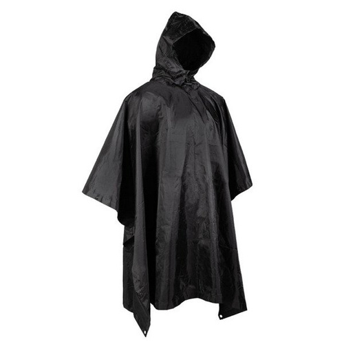 Mil-Tec - Пончо Basic - Ripstop - Чёрный - 10628002 - Дождевик