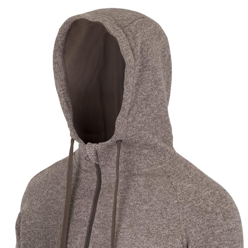 Одежда - Helikon - Толстовка с капюшоном Covert Tactical Hoodie - Fullzip - Синий меланж - BL-CHF-SF-M2 - Толстовки Helikon