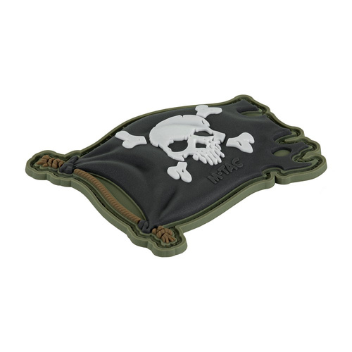 Нашивки - M-Tac - Jolly Roger Patch - ПВХ - Olive Drab - 51116801