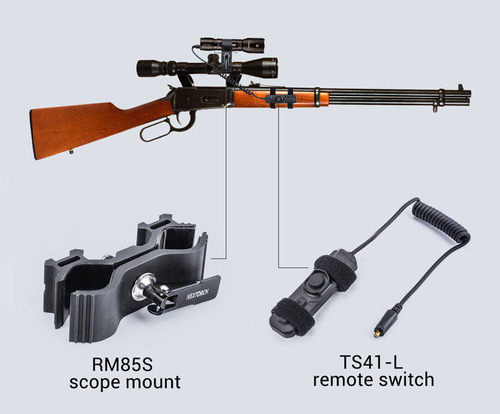 Тактичні ліхтарики - NEXTorch - світлодіодний ліхтар Hunting set TA41 - 2600 lm - TA41 HUNTING SET