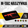 Нарукавна нашивка M-Tac - AKM 7.62x39 Laser Cut - чорна/чорна - 51110233