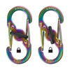 Nite Ize - Карабін для ключів BigFoot Locker™ KeyRack™ - Spectrum - KLKBF-07-R3