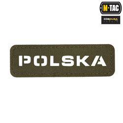 M-Tac - Нашивка Польша 25х80 - Laser Cut - Ranger Green - 51002023