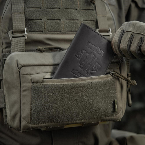 Кемпинг - M-Tac - Тактический карман Admin Large Elite Gen.II - Ranger Green - 51650023 - Органайзеры тактические