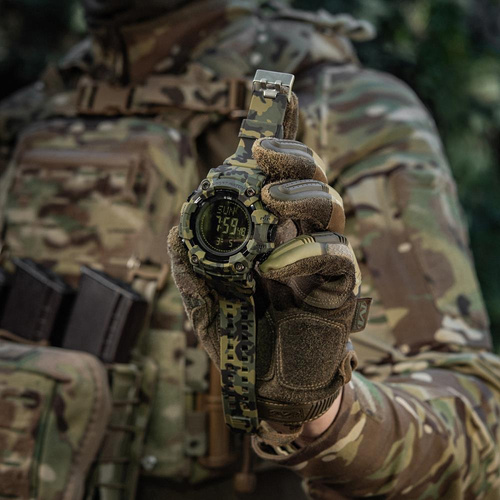 Часы - M-Tac - Тактические часы 2037 - светодиодные - 5 ATM - Камуфляж - 50007030