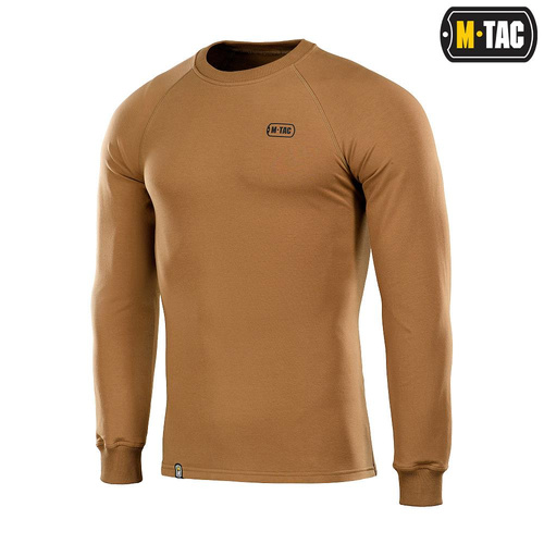 M-Tac - Толстовка реглан Athlete - хлопка - Coyote Brown - 20455017 - Боевые рубашки