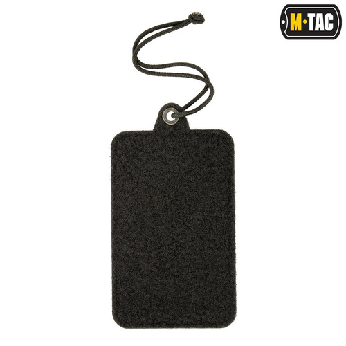 Нашивки - M-Tac - Патч-панель з кишенею для посвідчення особи з ремінцем - чорний - 10118002
