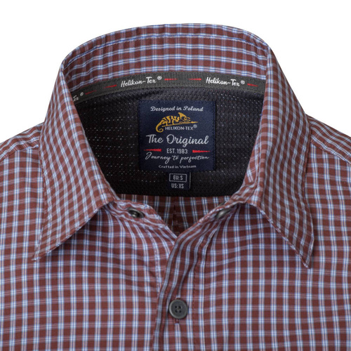 Helikon - Рубашка Covert Concealed Carry - Foggy Grey Plaid - KO-CCC-CB-PC - Тактические рубашки