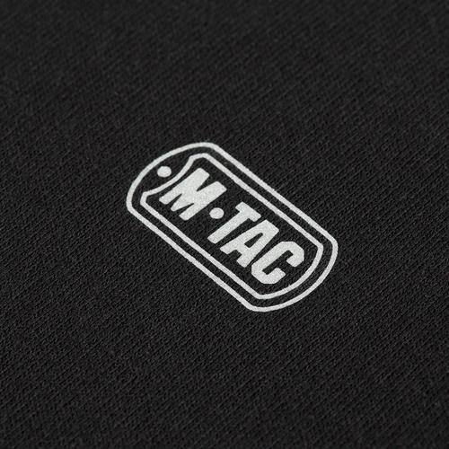 M-Tac - Bluza Hoodie Cotton Raglan - Czarna - 20483002 - Толстовки