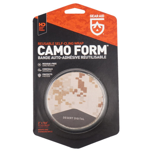 Gear Aid - Самоклеящаяся камуфляжная лента Camo Form - 3,65 м - Digital Desert - 19413 - Маскировочные ленты