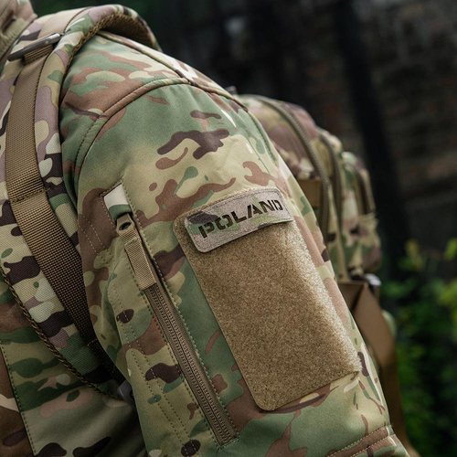 Нашивки - M-Tac - Нашивка Польша 25х80 - Laser Cut - Multicam - 51001008