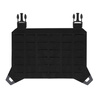 Direct Action® - Spitfire Molle Flap® Front Panel - Black - PC-MLFP-CD5-BLK